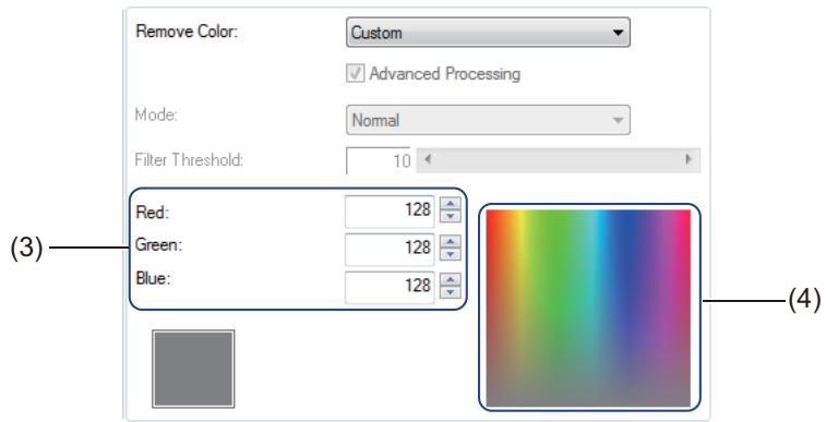 BROTHER PDS-5000 - Color Dropout tab - 2
