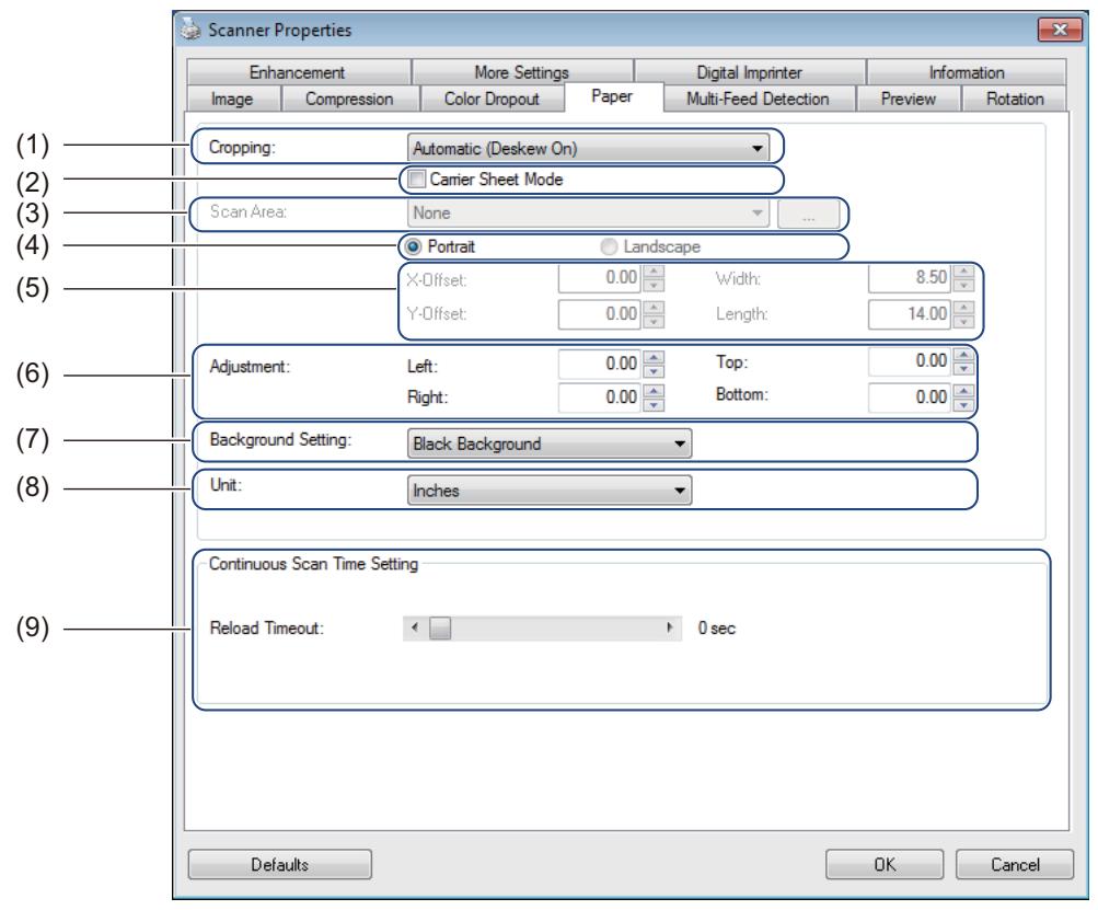 BROTHER PDS-5000 - Paper tab - 1