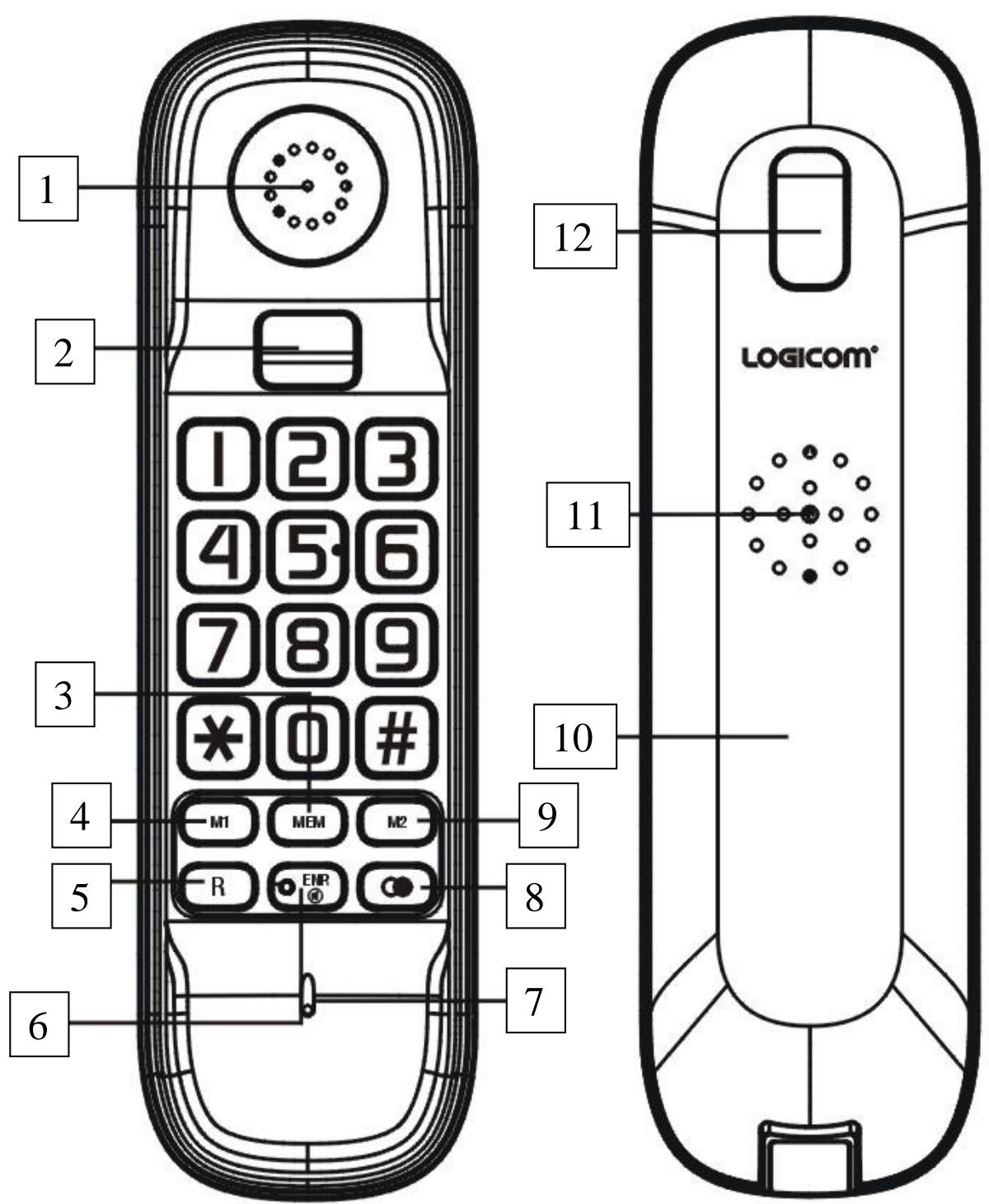 LOGICOM L210 - 2-1 Fonctions et schémas - 1
