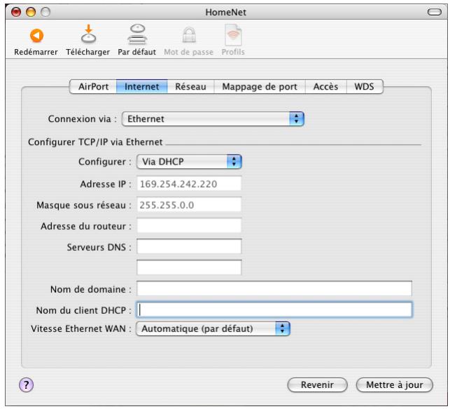 APPLE CREATION DE RESEAUX AIRPORT - Si vous utilisez l'utilitaire admin airport : - 2