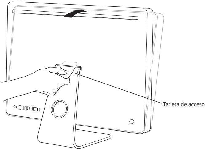 APPLE IMAC 24 INCH - Para instalar el adaptor para soporte: - 1