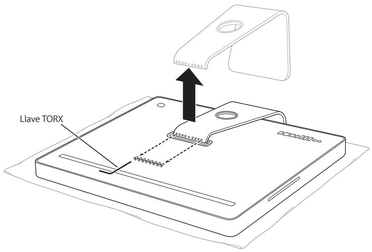 APPLE IMAC 24 INCH - Para instalar el adaptor para soporte: - 5