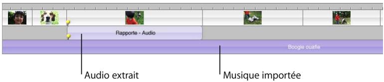 APPLE IMOVIE HD 5 - Manipulation des clips audio - 1