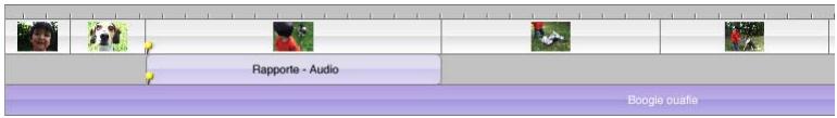 APPLE IMOVIE HD 5 - Extraction d'audio à partir d'un clip vidéo - 1