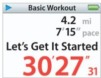 APPLE NIKE + IPOD - Step 7: Monitor your progress. - 1