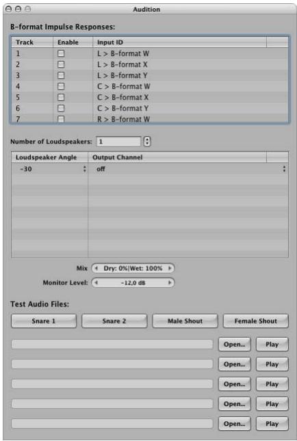 APPLE UTILITAIRE DE REPONSE D IMPULSION - Réponses d'impulsion en format b - 1