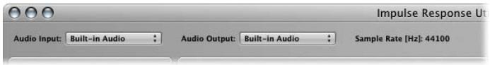 APPLE UTILITAIRE DE REPONSE D IMPULSION - Assignation du matériel d'entrée et de sortie - 1