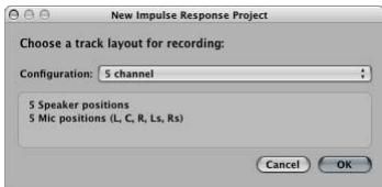 APPLE UTILITAIRE DE REPONSE D IMPULSION - Création de votre projet - 1