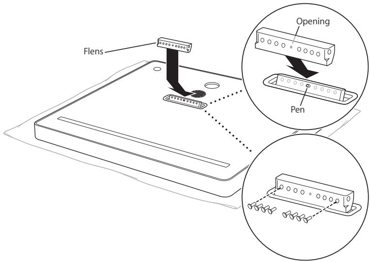 APPLE IMAC 24 INCH - De montageadapter installeren - 6