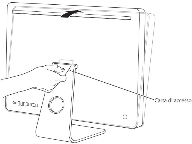 APPLE IMAC 24 INCH - Per installare il supporto di montaggio: - 1
