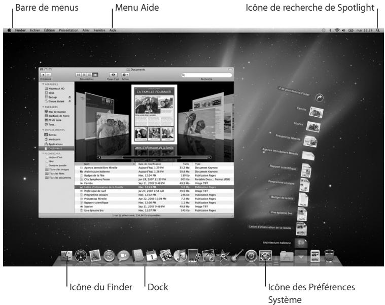 APPLE MACBOOK AIR 11 POUCES - Étape 4: Personnelise le bureau Mac OS X et réglez les préférences. - 1