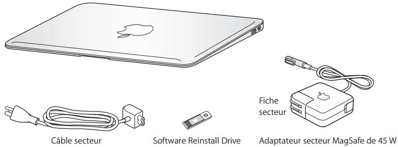 APPLE MACBOOK AIR 11 POUCES - Contenu de la boîte - 1