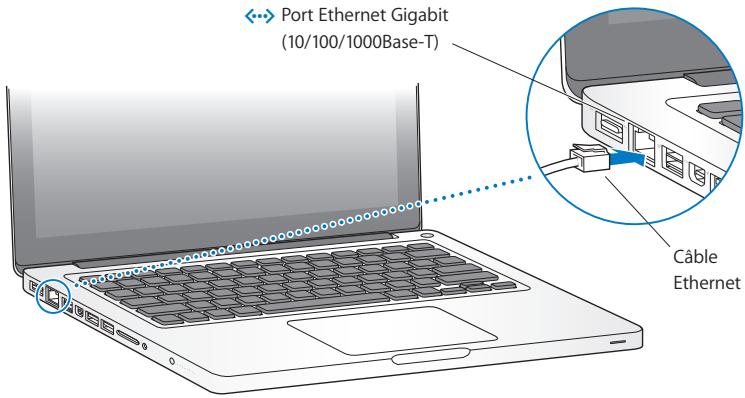 APPLE MACBOOK PRO 13 POUCES - Étape 2: Connectez-vous à un réseau sans fil ou cable. - 1