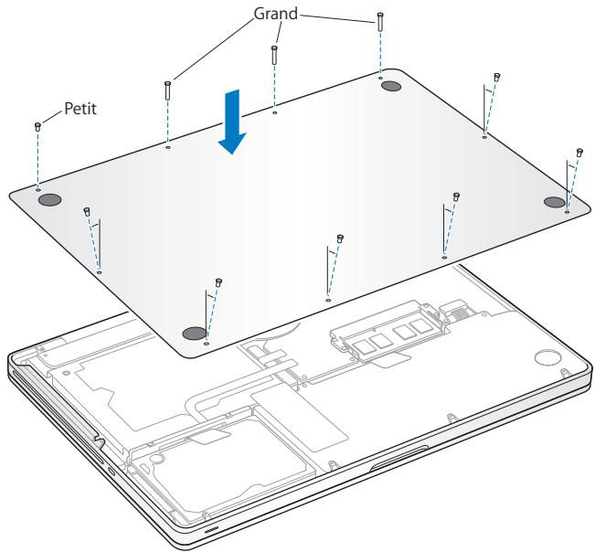 APPLE MACBOOK PRO 13 POUCES - Pour remplaçer le disque dur de votre MacBook Pro : - 7