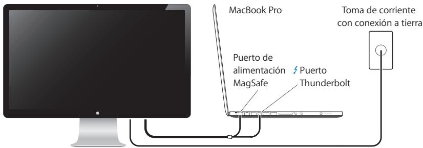 APPLE THUNDERBOLT DISPLAY - Instalación de la pantalla - 1
