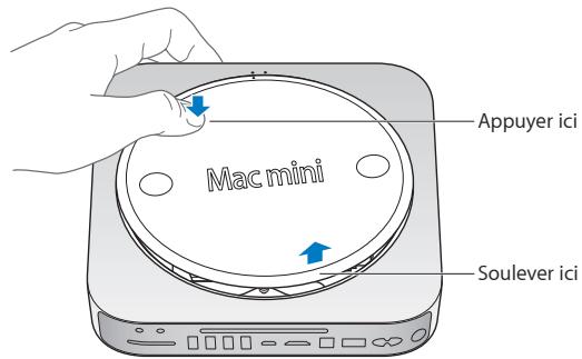 APPLE MAC MINI MD389F/A - Étape 3 : Retirez le fond du boîtier. - 2