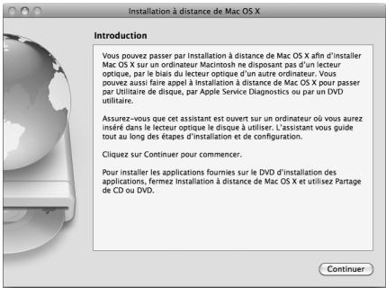 APPLE MAC MINI SERVER CORE I7 A 2,3 GHZ - Pour utiliser « Installation à distance de Mac OS X » : - 1