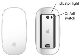 APPLE MAGIC MOUSE - About the Indicator Light - 1