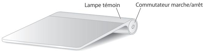 APPLE MAGIC TRACKPAD - À propos du témoin lumineux - 1