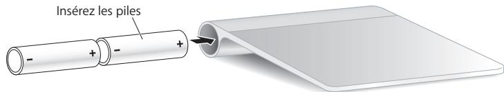 APPLE MAGIC TRACKPAD - Pour remplacer les piles : - 2