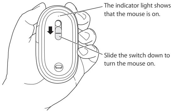 APPLE MIGHTY MOUSE - ZML - To pair your mouse and your Mac: - 1