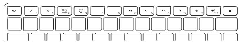APPLE WIRELESS KEYBOARD MC184F/B - Como Usar as Teclas - 1