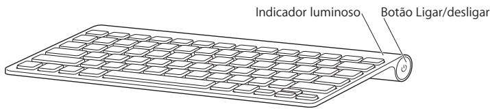 APPLE WIRELESS KEYBOARD MC184F/B - Como usar o seu teclado Apple Wireless Keyboard - 1