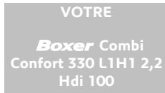 PEUGEOT BOXER COMBI - Choisissez votre financement - 1