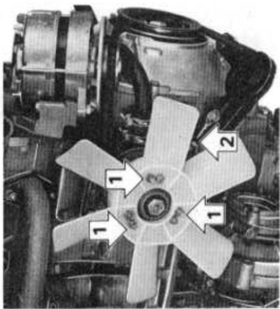 PEUGEOT 304 - COURROIE DE VENTILATEUR - 2