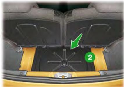 PEUGEOT 107 2008 - Tablette arrêt - 1