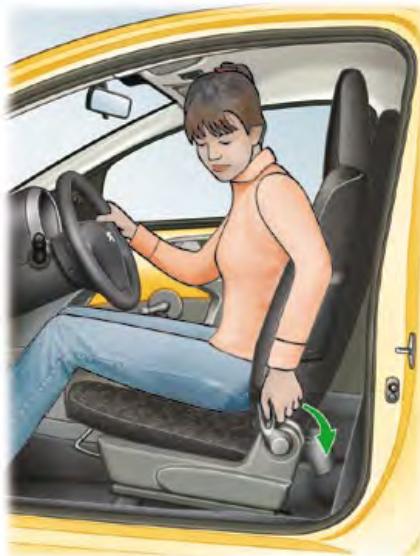 PEUGEOT 107 2008 - Bien s'installer - 1