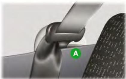 PEUGEOT 107 2008 - Ceintures de sécurité arrière - 1