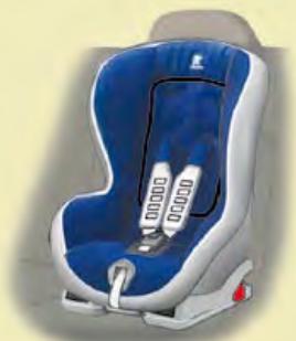 PEUGEOT 107 2008 - Le siège ENFANT ISOFIX recommandé par peugeot et homologué dans votre véhicule - 1