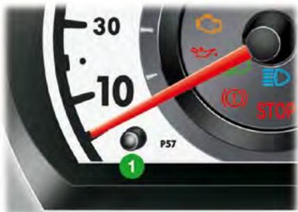 PEUGEOT 107 2008 - Témoin de la boîte de vitesses 2 tronic - 3