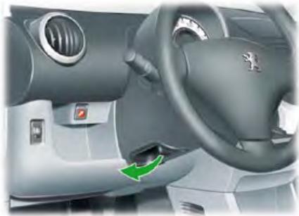 PEUGEOT 107 2008 - Rétroviseur intérieur manuel - 1