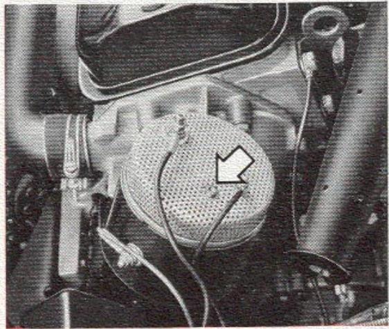 PEUGEOT 204 - Feutre de l'allumeur - 1
