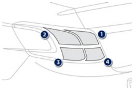 PEUGEOT 301 - Feux arreté - 1