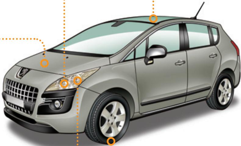 PEUGEOT 3008 2012 - Toit vitré panoramique - 2