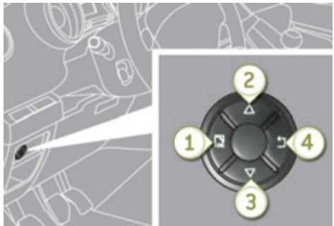PEUGEOT 3008 2012 - Désignateur du combiné associé au WIP Com 3D - 2