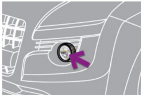 PEUGEOT 3008 2012 - Changement des projecteurs antibrouillard - 1