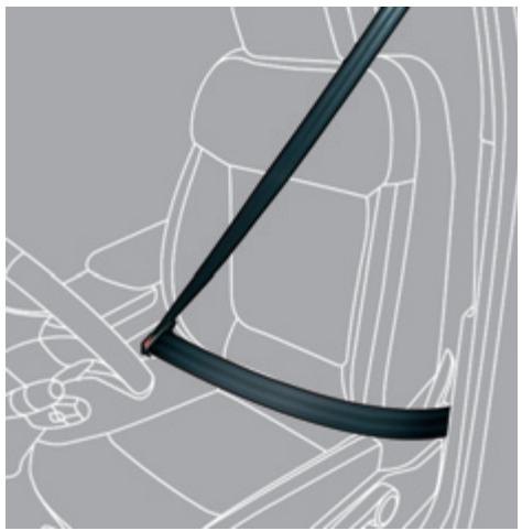 PEUGEOT 3008 2012 - CEINTURES DE SÉCURITÉ - 1