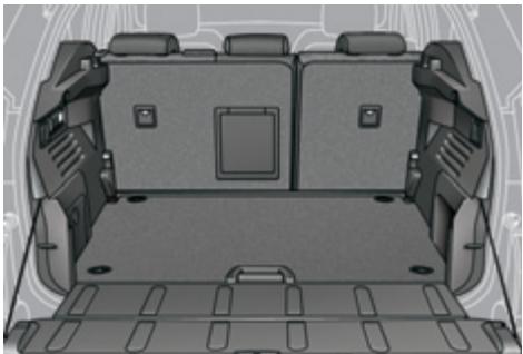 PEUGEOT 3008 2012 - BIEN AMÉNAGER SON COFFRE Sièges arrière - 1