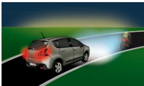 PEUGEOT 3008 2012 - ÉCLAIRAGE DIRECTIONNEL - 2