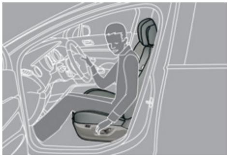 PEUGEOT 3008 2012 - Réglage en hauteur et en inclinaison de l'assise - 2