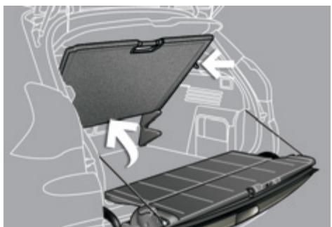 PEUGEOT 3008 2012 - Plancher de coffre mobile à 3 positions - 5