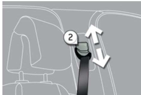 PEUGEOT 3008 2012 - Ceintures avant - 2