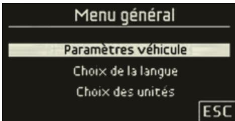 PEUGEOT 3008 2012 - Paramètres véhicule - 1