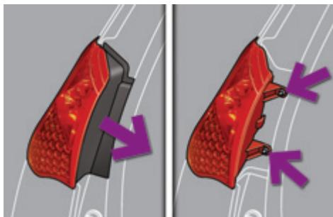 PEUGEOT 3008 2012 - Changement des feux stop/position, recul et indicateurs - 1