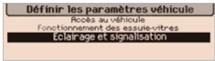 PEUGEOT 3008 HYBRID4 - Définir les paramètres véhicule - 2