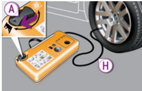 PEUGEOT 3008 HYBRID4 - Contrôle de pression / gonflage occasionnel - 1